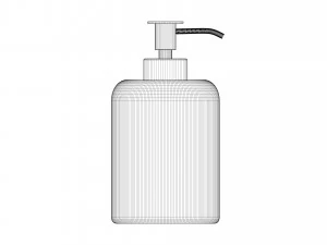 ROUND SOAP DISPENSER 3D Model