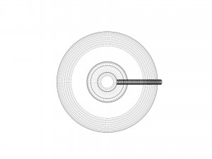ROUND SOAP DISPENSER Modello 3D