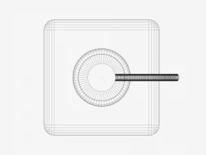 SQUARE SOAP DISPENSER 3D Model