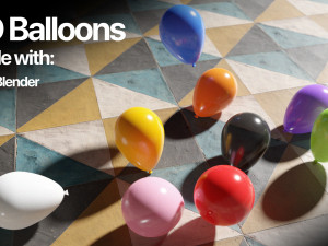 BALLOONS Modelo 3D