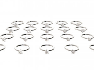 SOLITAIRE DIAMOND RING 3D 模型