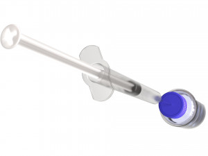 VACCINE SYRINGE 3D Model