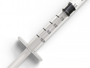 VACCINE SYRINGE 3D Model