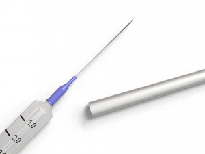 VACCINE SYRINGE 3D Model