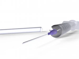 VACCINE SYRINGE 3D Model