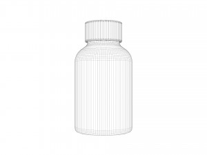 VACCINE SYRINGE 3D Model