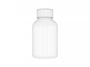 VACCINE SYRINGE 3D Model