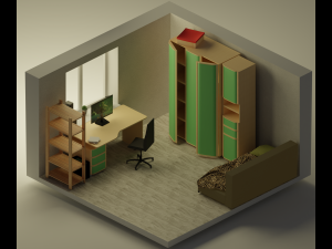 Bedroom Modèle 3D