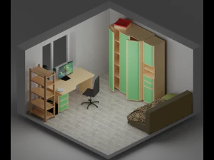 Bedroom 3D Model