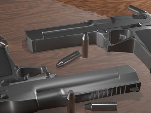 Desert Eagle 3D Модель
