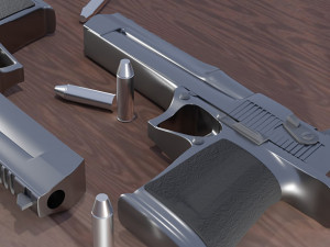 Desert Eagle 3Dモデル