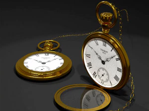 Pocket Watch 3D Model