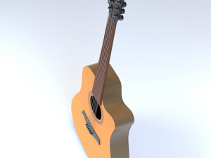 Guitar 3D 模型