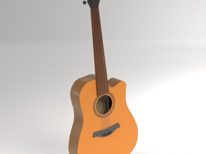 Guitar 3D 模型