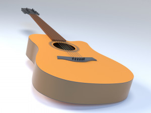 Guitar 3D 模型