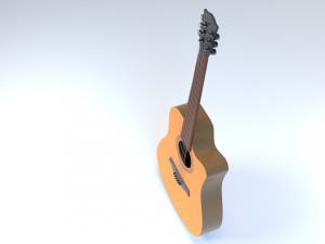 Guitar 3D 模型