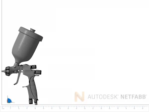 Iwata Supernova WS-400 3D Print Model