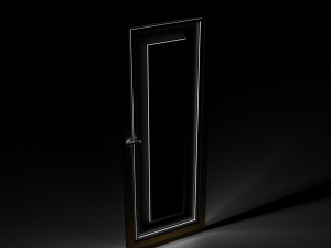 Modern door Modelo 3D