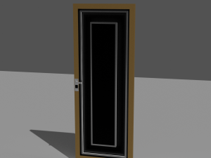 Modern door Modelo 3D