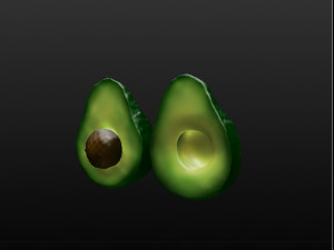 Avocado 3Dモデル
