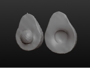 Avocado Modèle 3D