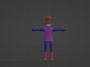 CharacterABZ 3D Model