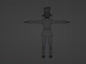 CharacterABZ 3D 模型