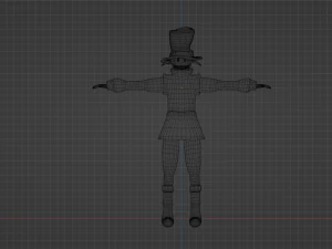 CharacterABZ 3D Model