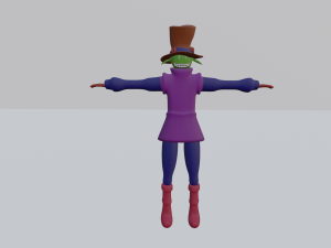 CharacterABZ 3D 模型
