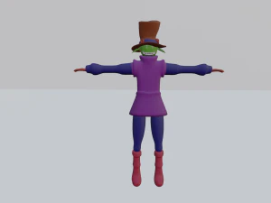 CharacterABZ 3D Model