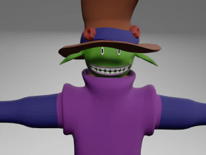 कैरेक्टरएबीजेड 3D मॉडल