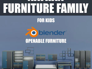 Nathen Furniture Family 3D Model