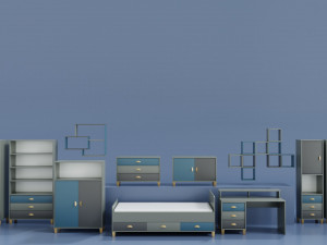 Nathen Furniture Family 3D Модель