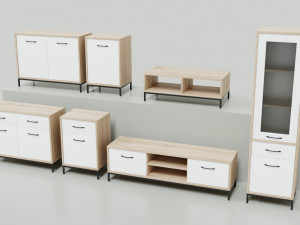 Liza Furniture Family 3D 모델