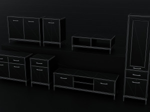 Liza Furniture Family 3D 모델