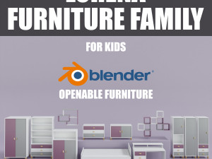 Lorena Furniture Family Modelo 3D
