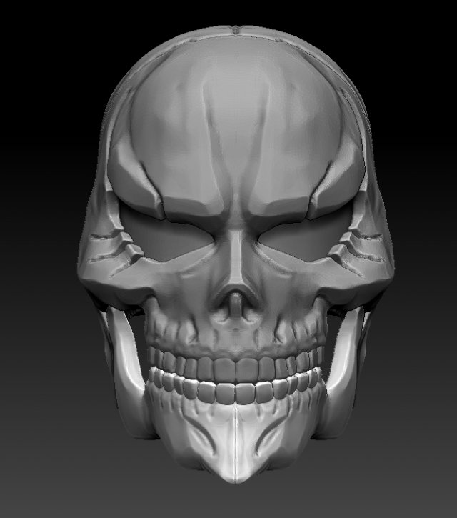 Overlord momon head Modèles 3D en vedette .c4d .max .obj .3ds .fbx .stl .blend 
