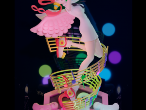 UTA FANART ONE PIECE RED FILM 3D 프린트 모델
