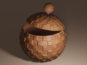 Sugar Bowl 3D Print Model