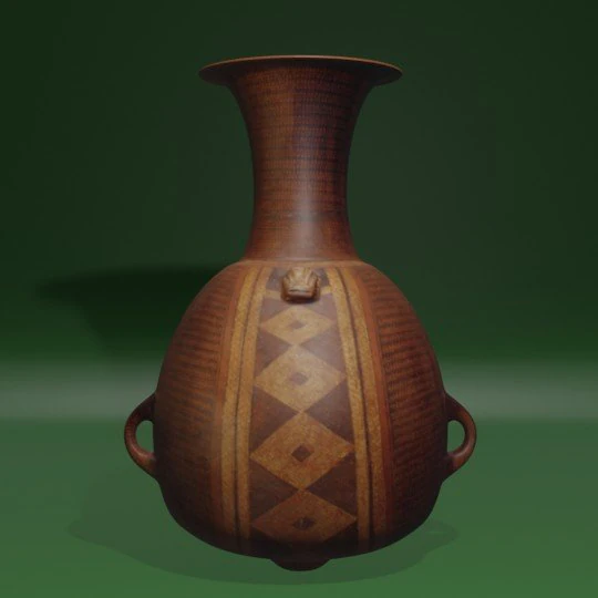 Vase 3D Print Model .c4d .max .obj .3ds .fbx .stl .blend