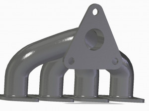 Exhaust Manifold Model do druku 3D