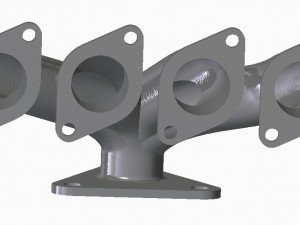 Exhaust Manifold Model do druku 3D