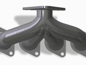 Exhaust Manifold Model do druku 3D