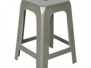 Plastic Chair Plastic High Stool 3D Model