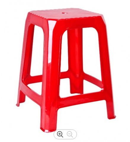 Plastic Chair Plastic High Stool 3D Model in Chair 3DExport