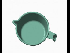 Plastic Mug 3D Print Model Model do druku 3D