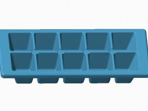 Ice Tray 3D Print Model