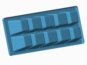 Ice Tray 3D Print Model