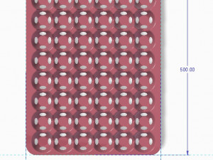Plastic Egg Tray 3D-printmodel