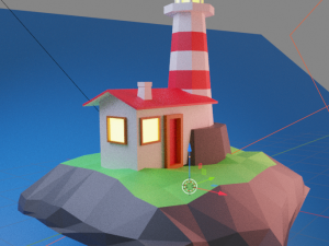 FARO EN LA ISLA Modello 3D